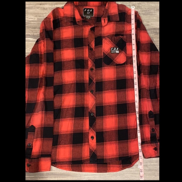 Fox Men’s flannel - Picture 7 of 8